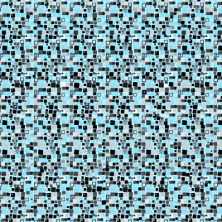 Heidi Grace Designs - Blue Squares 12x12 paper  (pack of 10)